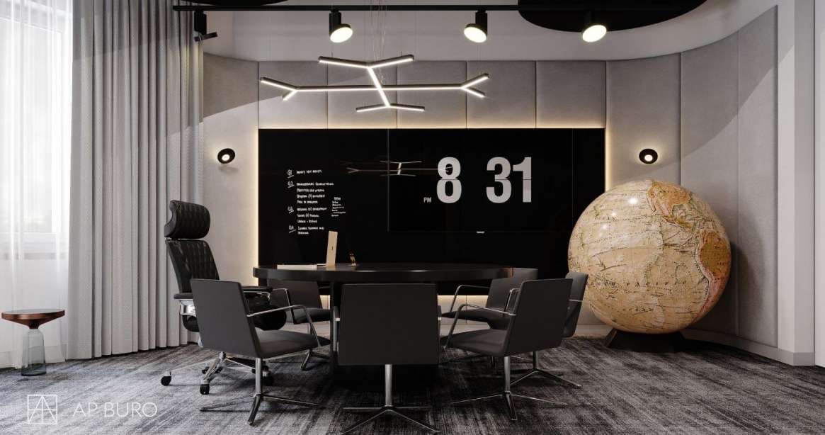 Дизайн интерьера кабинета №2